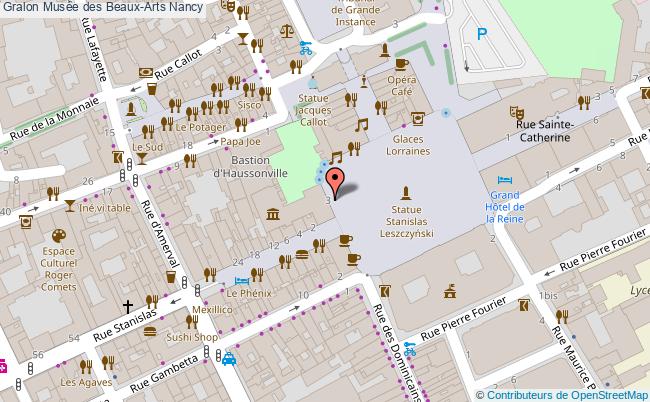 plan Musée Des Beaux-arts Nancy Nancy