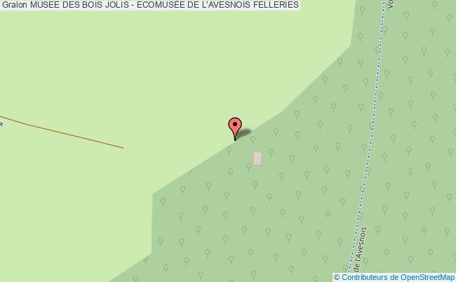 plan Musee Des Bois Jolis - EcomusÉe De L'avesnois Felleries FELLERIES