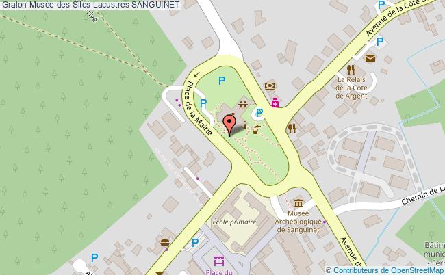 plan Musée Des Sites Lacustres Sanguinet SANGUINET