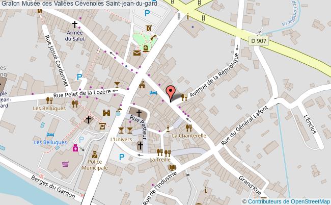 plan Musée Des Vallées Cévenoles Saint-jean-du-gard Saint-jean-du-gard