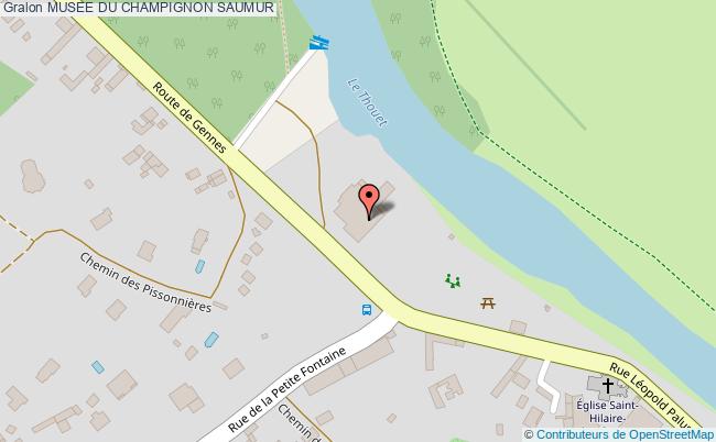 plan Musee Du Champignon Saumur SAUMUR