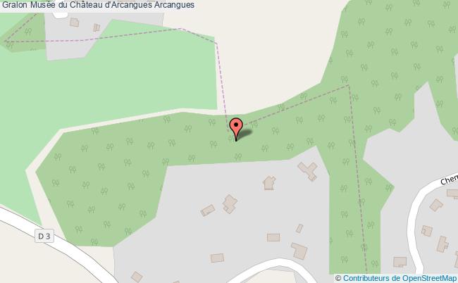 plan Musée Du Château D'arcangues Arcangues Arcangues
