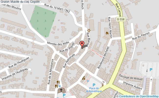 plan Musée Du Coq Cogolin Cogolin