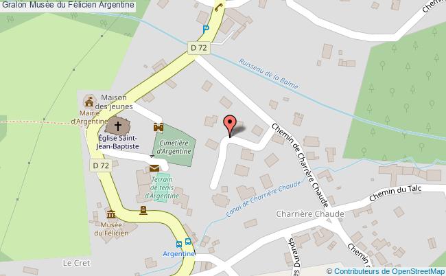 plan Musée Du Félicien Argentine Argentine