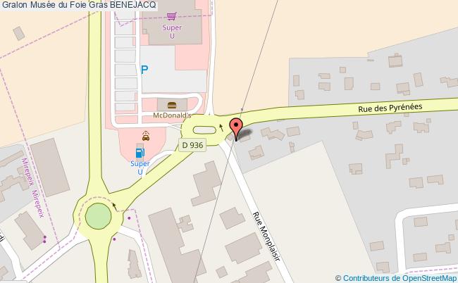 plan Musée Du Foie Gras Benejacq BENEJACQ