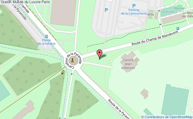 plan Musée Du Louvre Paris Paris