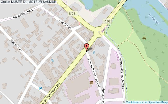 plan Musee Du Moteur Saumur SAUMUR
