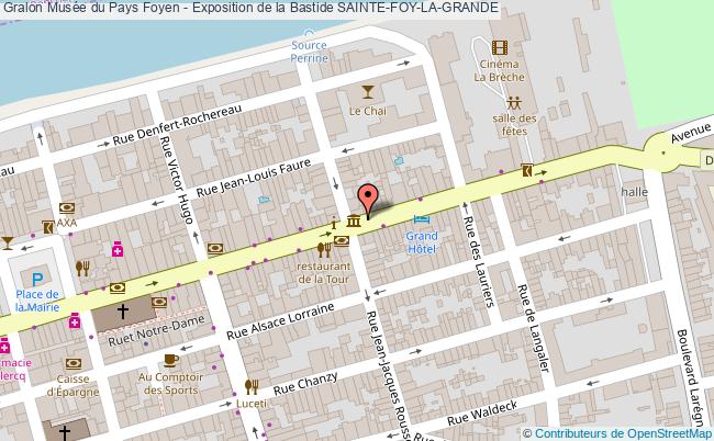 Musée du Pays Foyen - Exposition de la Bastide