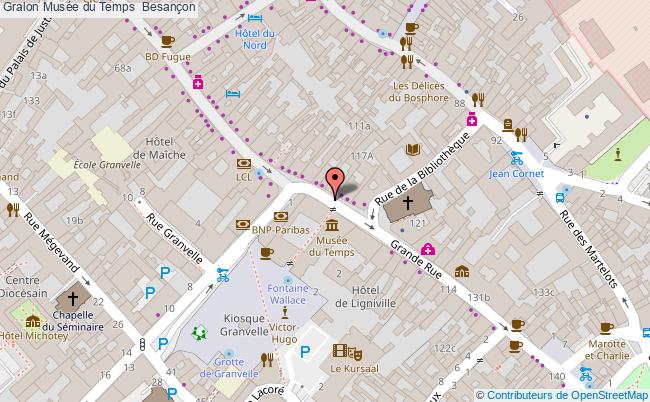 plan Musée Du Temps  Besançon Besançon