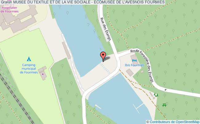 plan Musee Du Textile Et De La Vie Sociale - EcomusÉe De L'avesnois Fourmies FOURMIES