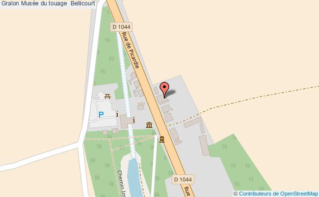 plan Musée Du Touage  Bellicourt Bellicourt