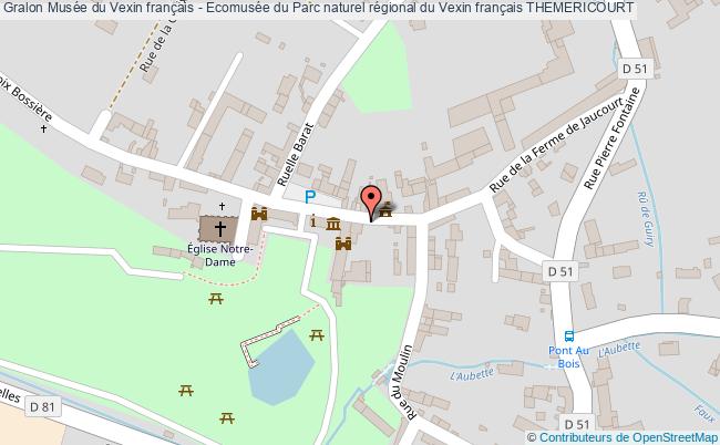 plan Musée Du Vexin Français - Ecomusée Du Parc Naturel Régional Du Vexin Français Themericourt THEMERICOURT