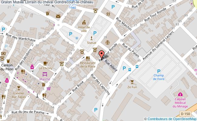 plan Musée Lorrain Du Cheval Gondrecourt-le-château Gondrecourt-le-château