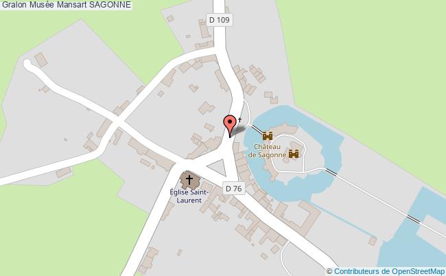 plan Musée Mansart Sagonne SAGONNE