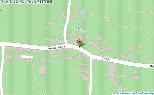 plan Musée Marc Mureau Restigne RESTIGNE