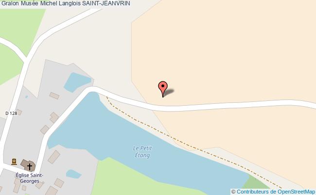 plan Musée Michel Langlois Saint-jeanvrin SAINT-JEANVRIN