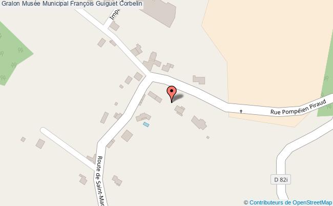plan Musée Municipal François Guiguet Corbelin Corbelin