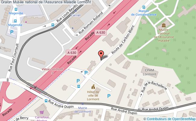 plan Musée National De L'assurance Maladie Lormont Lormont