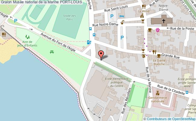 plan Musée National De La Marine Port-louis PORT-LOUIS