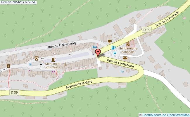 plan Najac Najac NAJAC