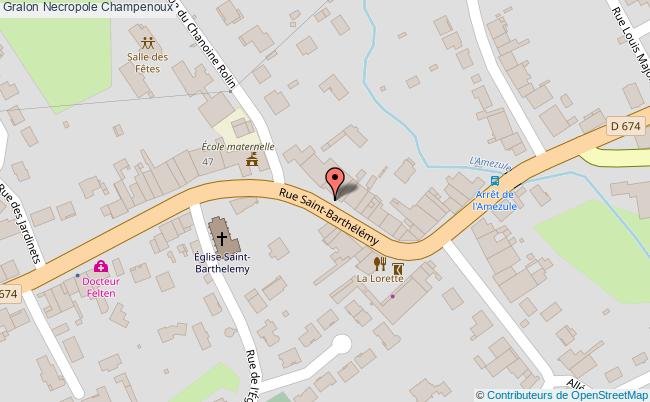 plan Necropole Champenoux Champenoux