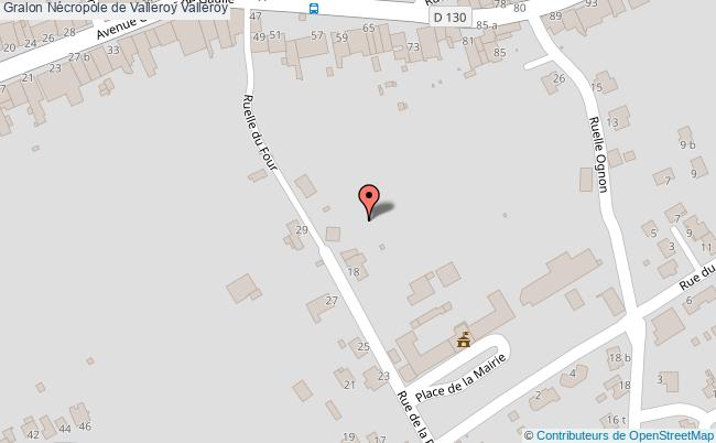 plan Nécropole De Valleroy Valleroy Valleroy