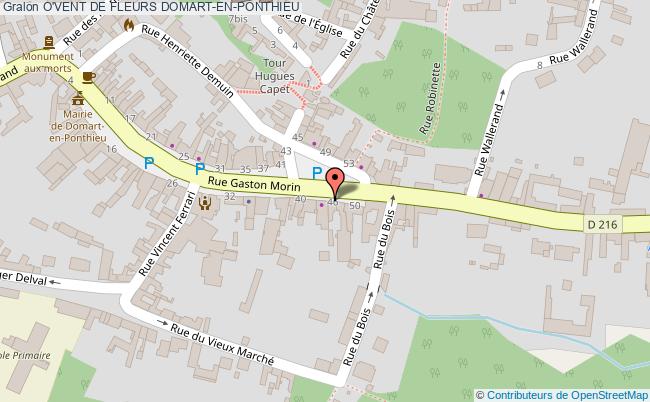 plan O'vent De Fleurs Domart-en-ponthieu DOMART-EN-PONTHIEU