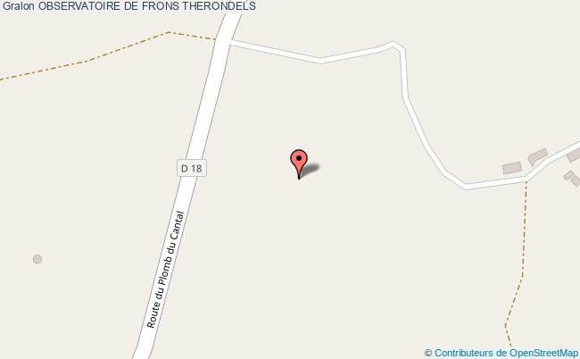 OBSERVATOIRE DE FRONS