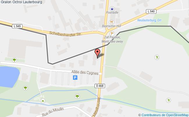 plan Octroi Lauterbourg Lauterbourg