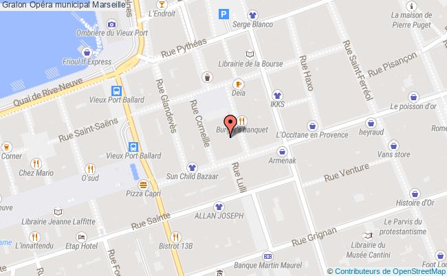 plan Opéra Municipal Marseille Marseille