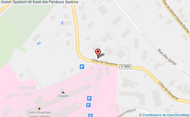 Oppidum dit fossé des Pandours