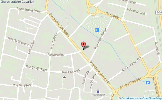 plan Oratoire Cavaillon Cavaillon