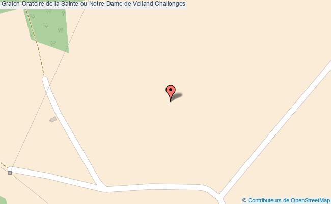 Oratoire de la Sainte ou Notre-Dame de Volland