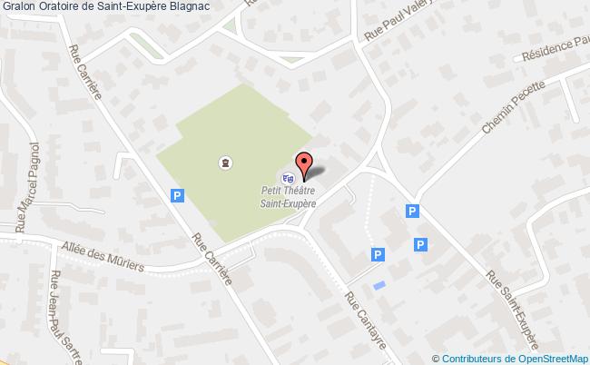 plan Oratoire De Saint-exupère Blagnac Blagnac