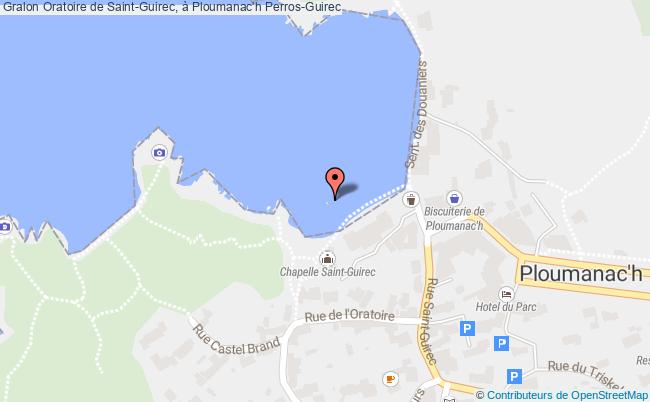 plan Oratoire De Saint-guirec, à Ploumanac'h Perros-guirec Perros-Guirec