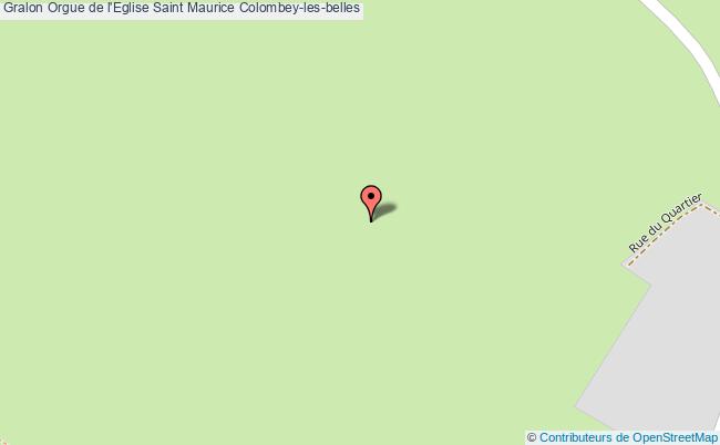 plan Orgue De L'eglise Saint Maurice Colombey-les-belles Colombey-les-belles