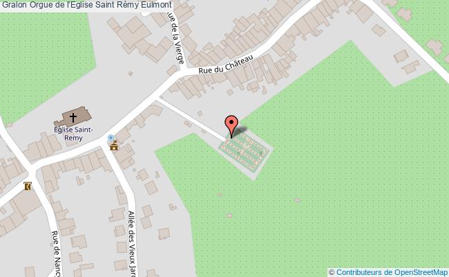 plan Orgue De L'eglise Saint Rémy Eulmont Eulmont