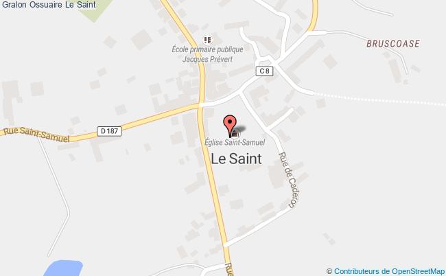 plan Ossuaire Le Saint Le Saint