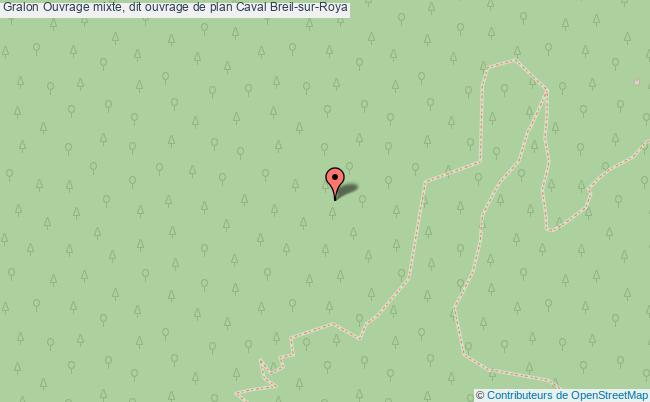 plan Ouvrage Mixte, Dit Ouvrage De Plan Caval Breil-sur-roya Breil-sur-Roya