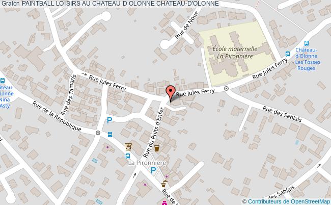 PAINTBALL LOISIRS AU CHATEAU D OLONNE