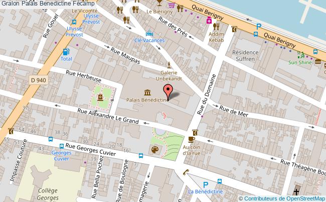 plan Palais Benedictine Fécamp Fécamp
