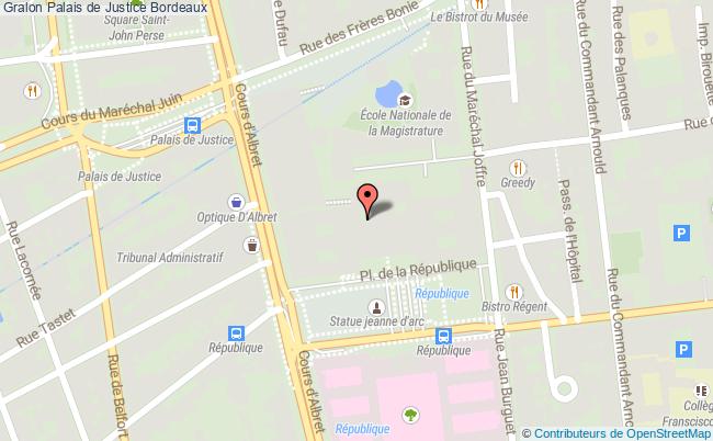 plan Palais De Justice Bordeaux Bordeaux