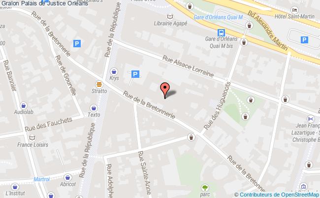 plan Palais De Justice Orléans Orléans