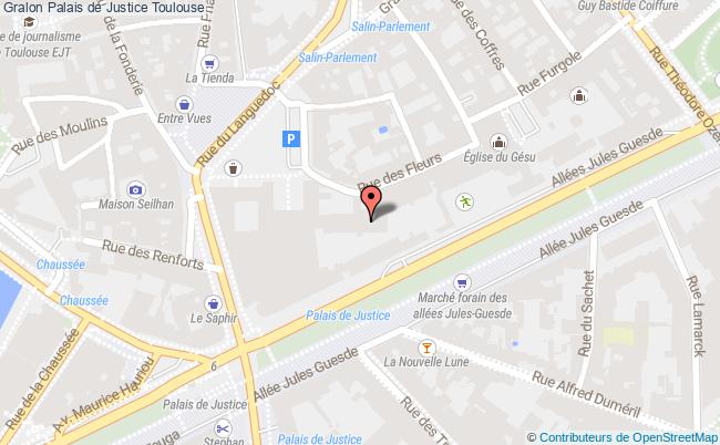 plan Palais De Justice Toulouse Toulouse