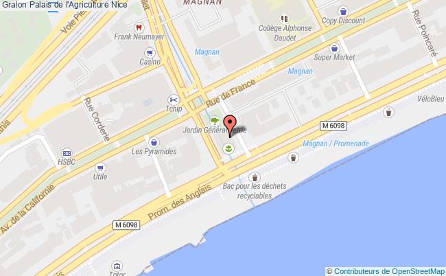 plan Palais De L'agriculture Nice Nice