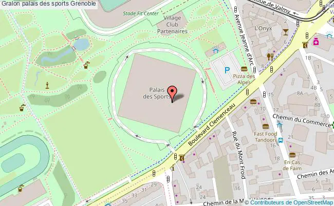 plan Palais Des Sports Grenoble Grenoble