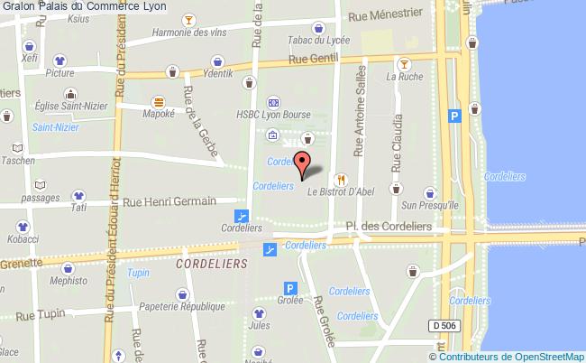 plan Palais Du Commerce Lyon Lyon