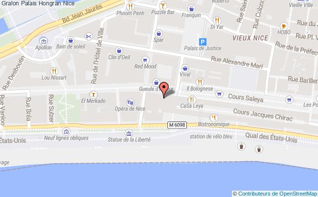 plan Palais Hongran Nice Nice