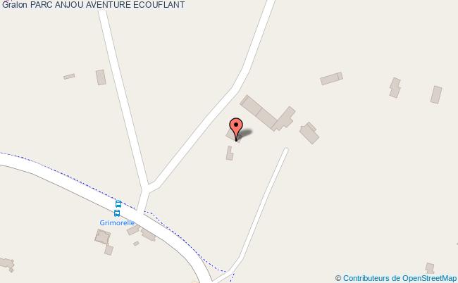 plan Parc Anjou Aventure Ecouflant ECOUFLANT