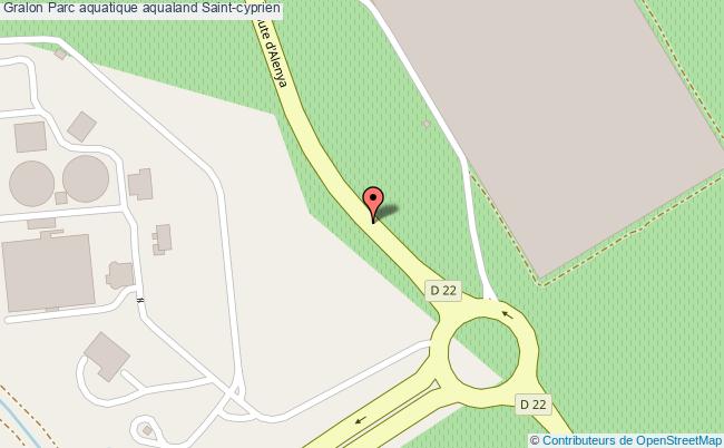 plan Parc Aquatique Aqualand Saint-cyprien Saint-cyprien